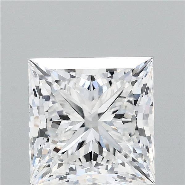 4.01ct Princess E VS1 Lab Created Diamond