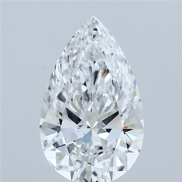 1.56ct Pear D VVS1 Lab Created Diamond