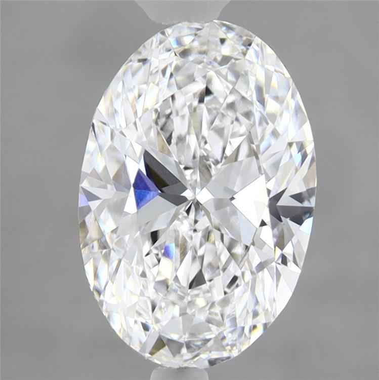 2.06ct Oval D VVS2 Lab Created Diamond