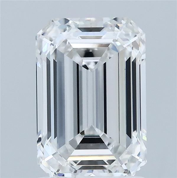 2.02ct Emerald E VVS2 Lab Created Diamond