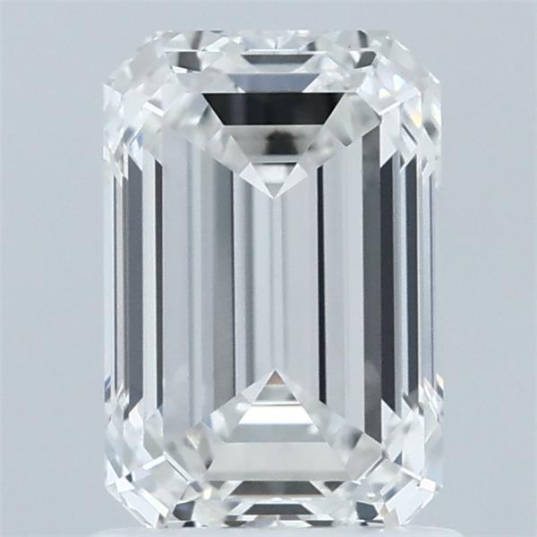 1.6ct Emerald F VVS1 Lab Created Diamond