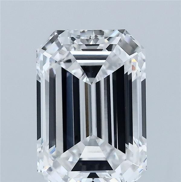 2.29ct Emerald D VVS2 Lab Created Diamond