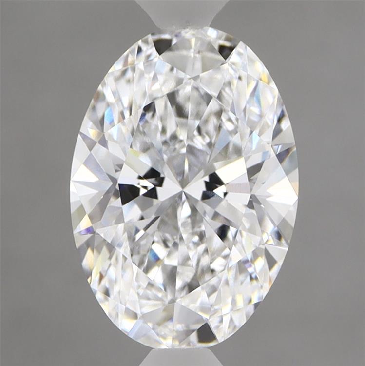 2.1ct Oval D VVS2 Lab Created Diamond