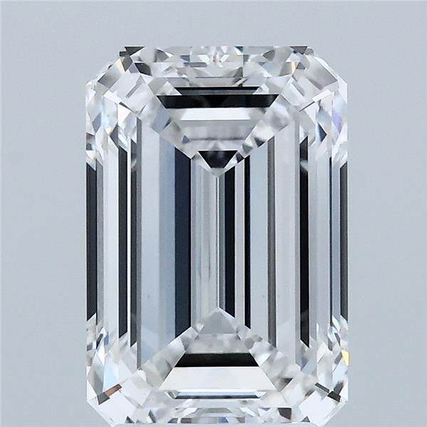 3ct Emerald E VVS2 Lab Created Diamond