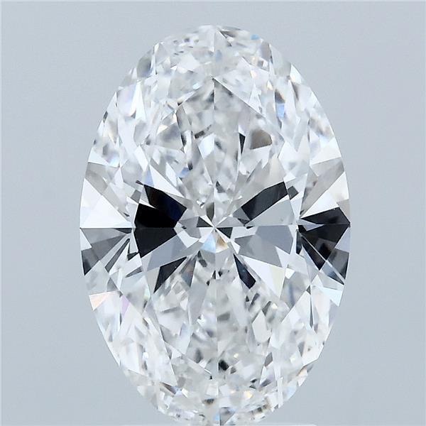3.01ct Oval E VVS2 Lab Created Diamond