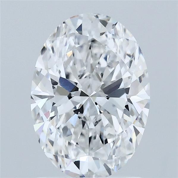 1.53ct Oval E VVS2 Lab Created Diamond