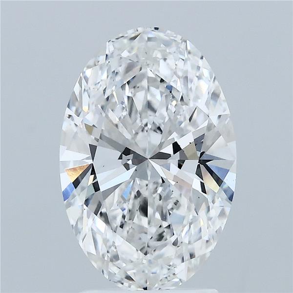 2.5ct Oval D VS2 Lab Created Diamond