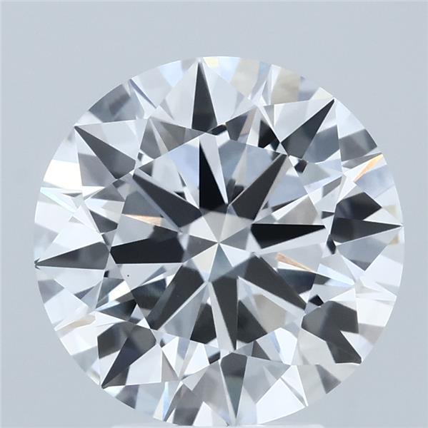 4.08ct Round E VVS2 Lab Created Diamond