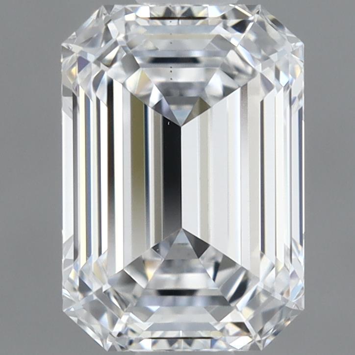 1.06ct Emerald D VS2 Lab Created Diamond