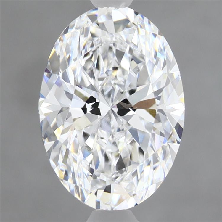 2.06ct Oval D VVS2 Lab Created Diamond