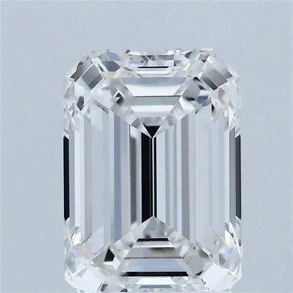2ct Emerald D VVS2 Lab Created Diamond