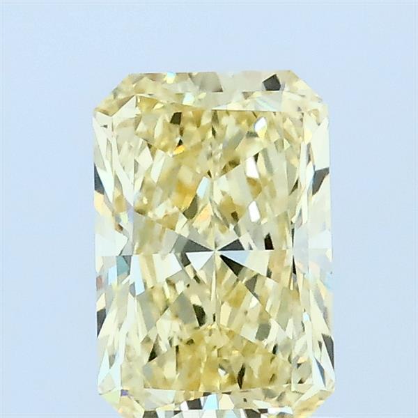 1.02ct Radiant FANCY YELLOW VS1 Lab Created Diamond