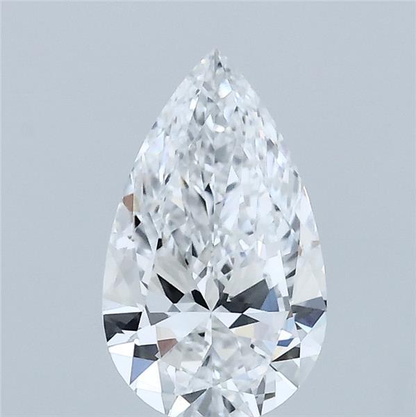 1.01ct Pear D VVS2 Lab Created Diamond