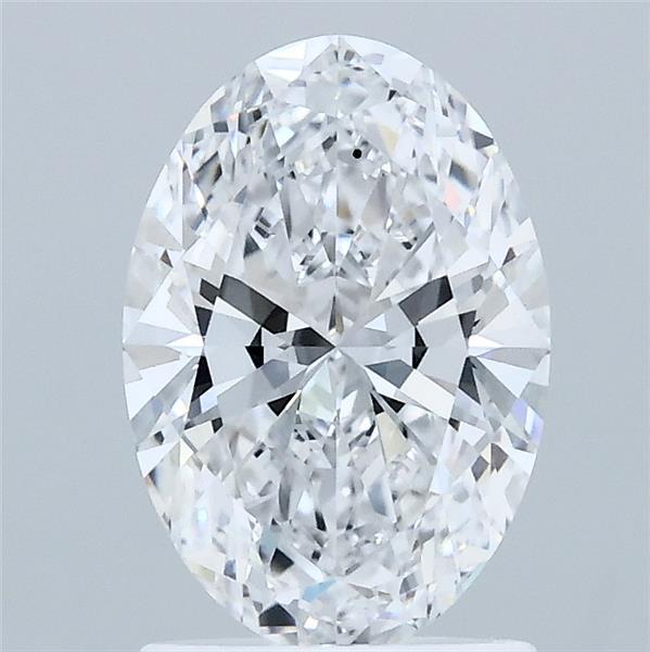 1.5ct Oval D VS2 Lab Created Diamond