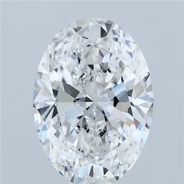 4.02ct Oval E VVS2 Lab Created Diamond