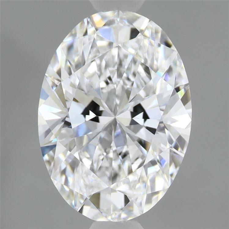 1.6ct Oval D VVS2 Lab Created Diamond