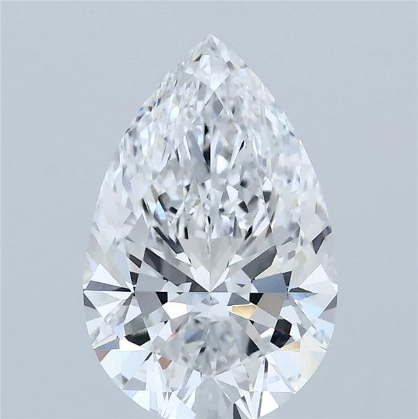 2.22ct Pear E VVS2 Lab Created Diamond