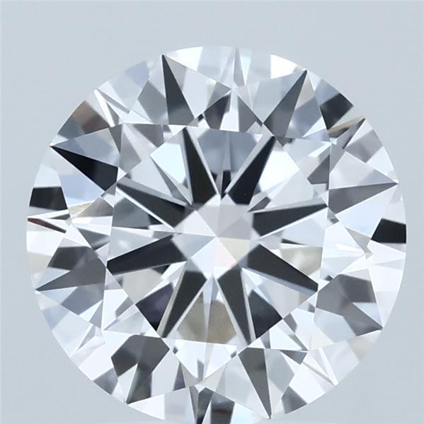 2.8ct Round D VVS2 Lab Created Diamond
