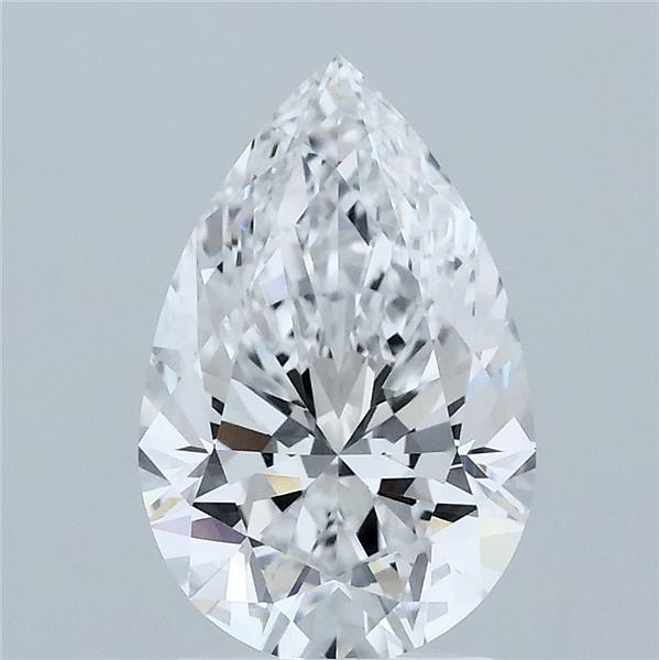 2.09ct Pear D VVS2 Lab Created Diamond