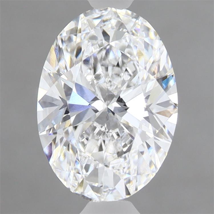 1.5ct Oval D VVS2 Lab Created Diamond