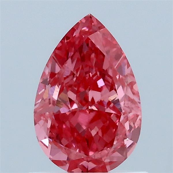 1.06ct Pear FANCY VIVID PINK VVS2 Lab Created Diamond