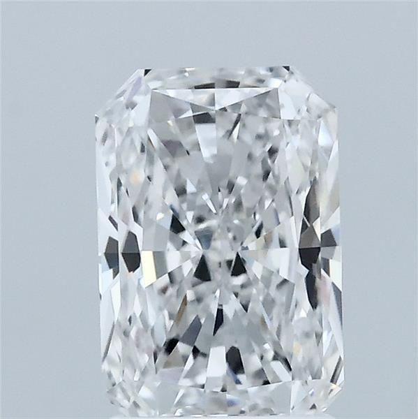 1.53ct Radiant E VVS2 Lab Created Diamond