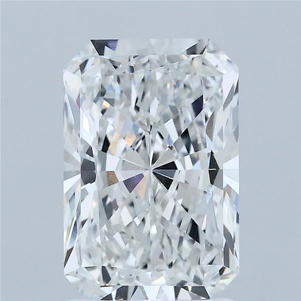 2.06ct Radiant D VVS1 Lab Created Diamond