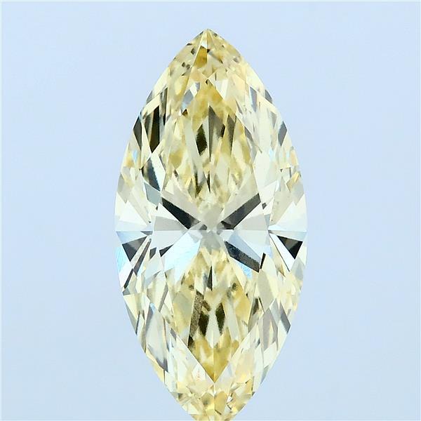 3ct Marquise FANCY YELLOW VVS2 Lab Created Diamond
