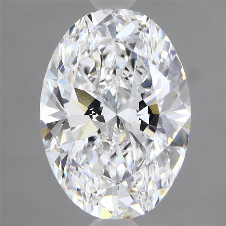 2.19ct Oval D VVS2 Lab Created Diamond