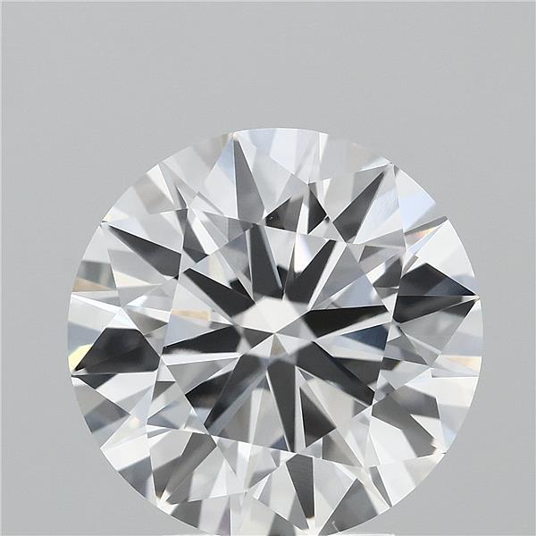 3.66ct Round E VVS1 Lab Created Diamond