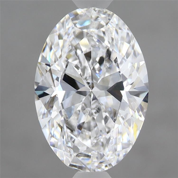 2ct Oval D VVS1 Lab Created Diamond