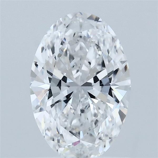 1.08ct Oval D VVS2 Lab Created Diamond