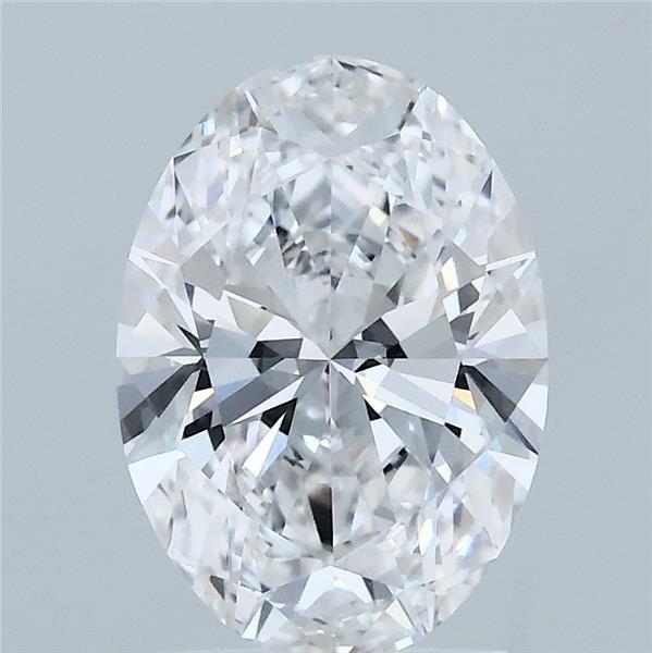 1.88ct Oval D VVS2 Lab Created Diamond