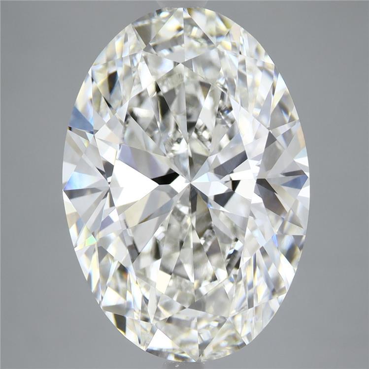 8.05ct Oval G VVS2 Lab Created Diamond
