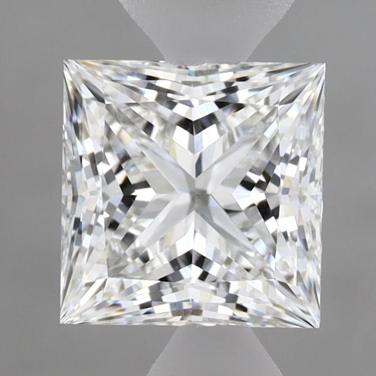 1.6ct Princess E VVS2 Lab Created Diamond