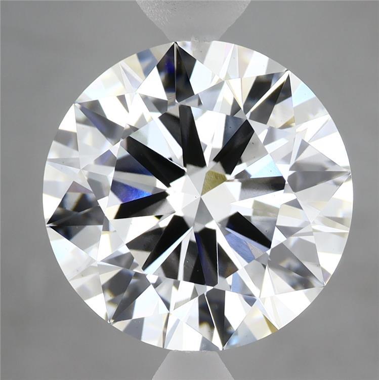7.02ct Round F VS2 Lab Created Diamond