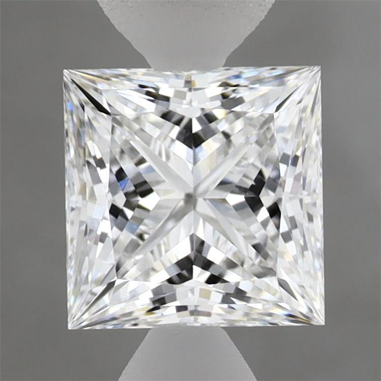 1.6ct Princess D VVS2 Lab Created Diamond