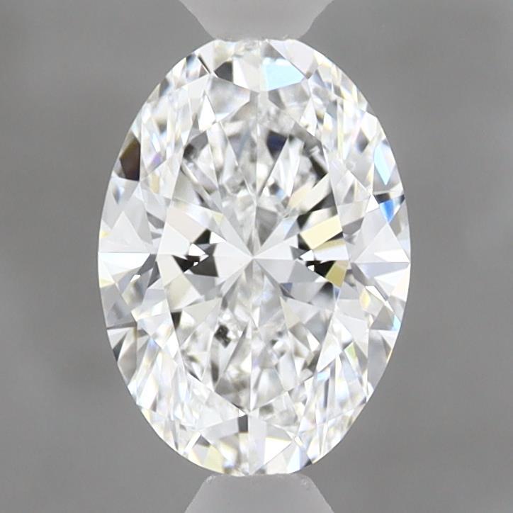 0.96ct Oval D VVS2 Lab Created Diamond
