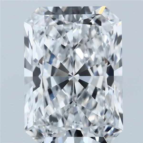 4.07ct Radiant E VVS1 Lab Created Diamond