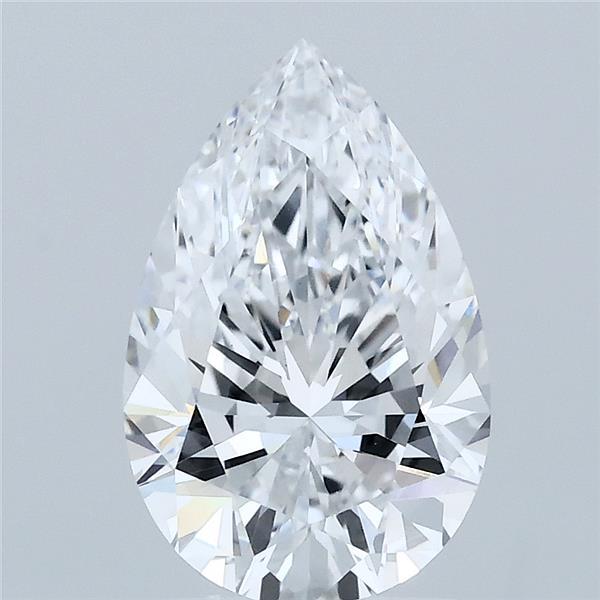 2.1ct Pear D VVS2 Lab Created Diamond