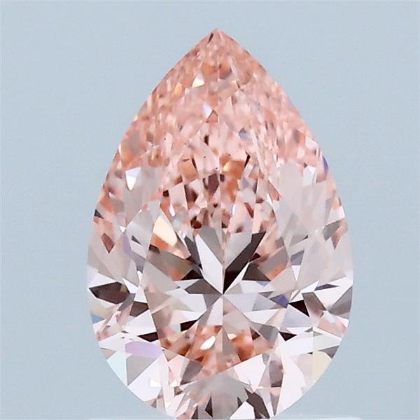 1.05ct Pear FANCY VIVID PINK VS2 Lab Created Diamond