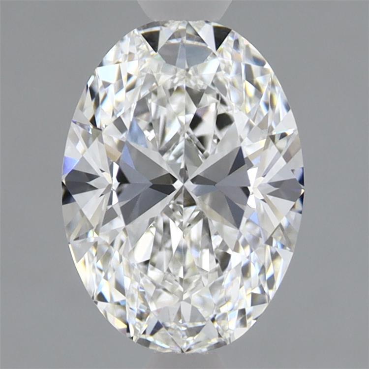 1.55ct Oval D VVS2 Lab Created Diamond