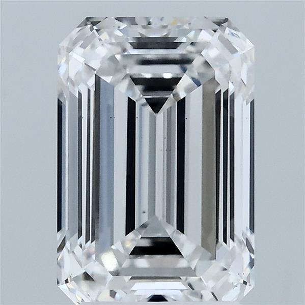 2.6ct Emerald D VS1 Lab Created Diamond