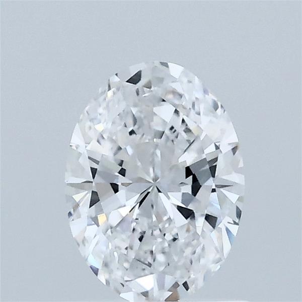 0.7ct Oval D VVS2 Lab Created Diamond