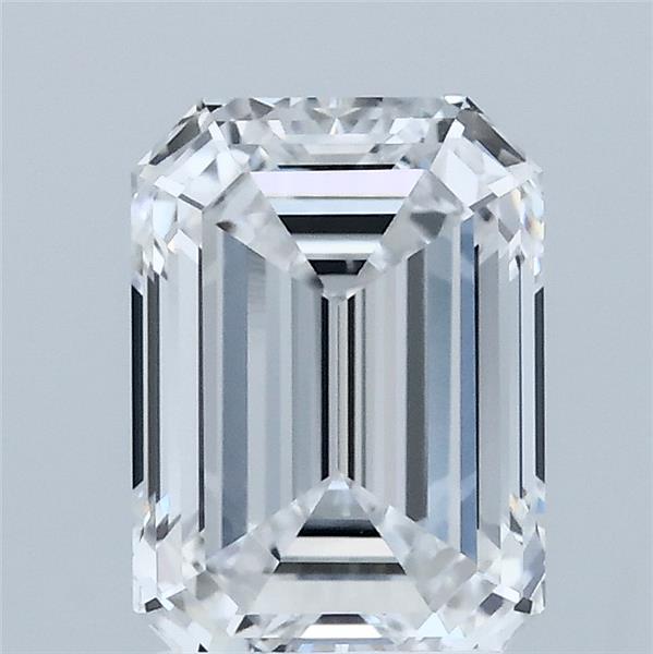 2.04ct Emerald D VVS2 Lab Created Diamond