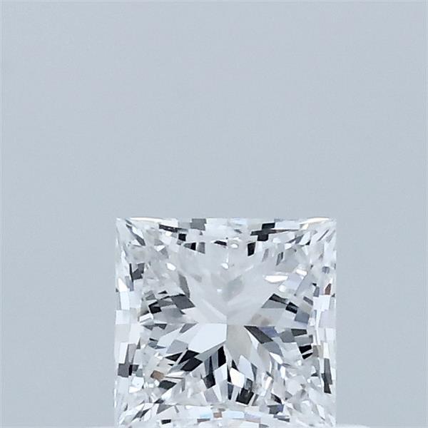 0.5ct Princess D VVS2 Lab Created Diamond