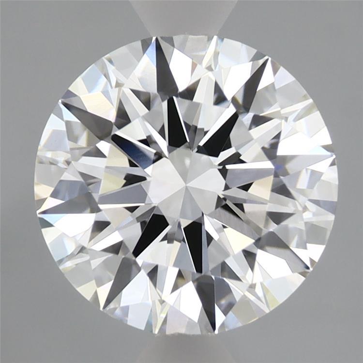 2.87ct Round E VVS2 Lab Created Diamond
