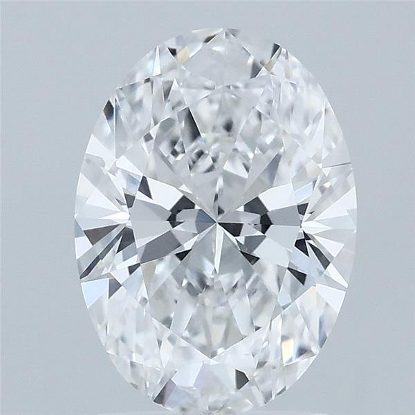 1.94ct Oval D VVS1 Lab Created Diamond