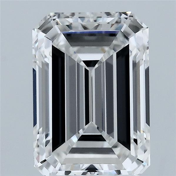 3.03ct Emerald F VVS2 Lab Created Diamond