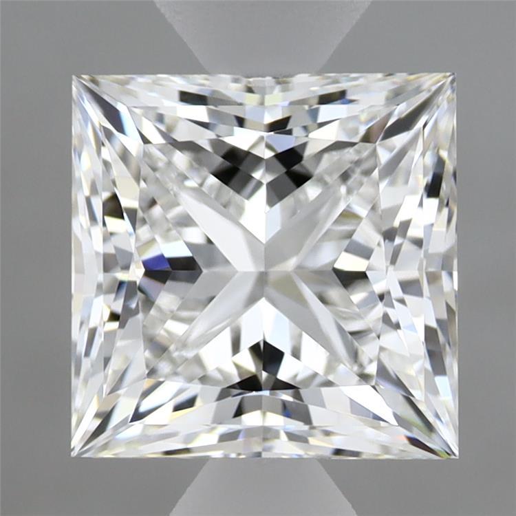 2.35ct Princess E VVS2 Lab Created Diamond